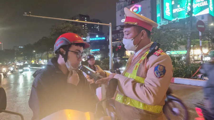 Hơn 3.400 lái xe vi phạm nồng độ cồn trong ngày 3/1